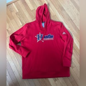 Men’s Adidas 2XL Red Hoodie